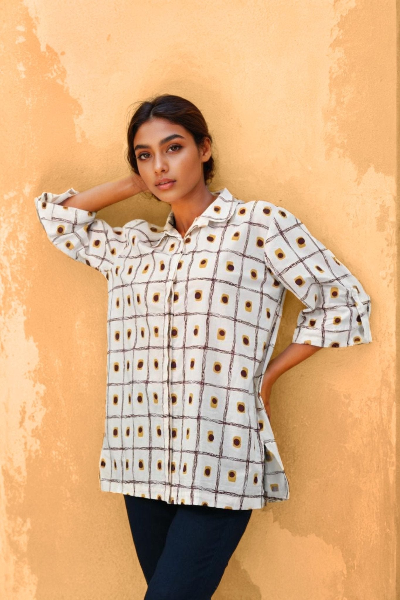 Off-White Dot Whisper Shirt - Freyaa USA & Canada