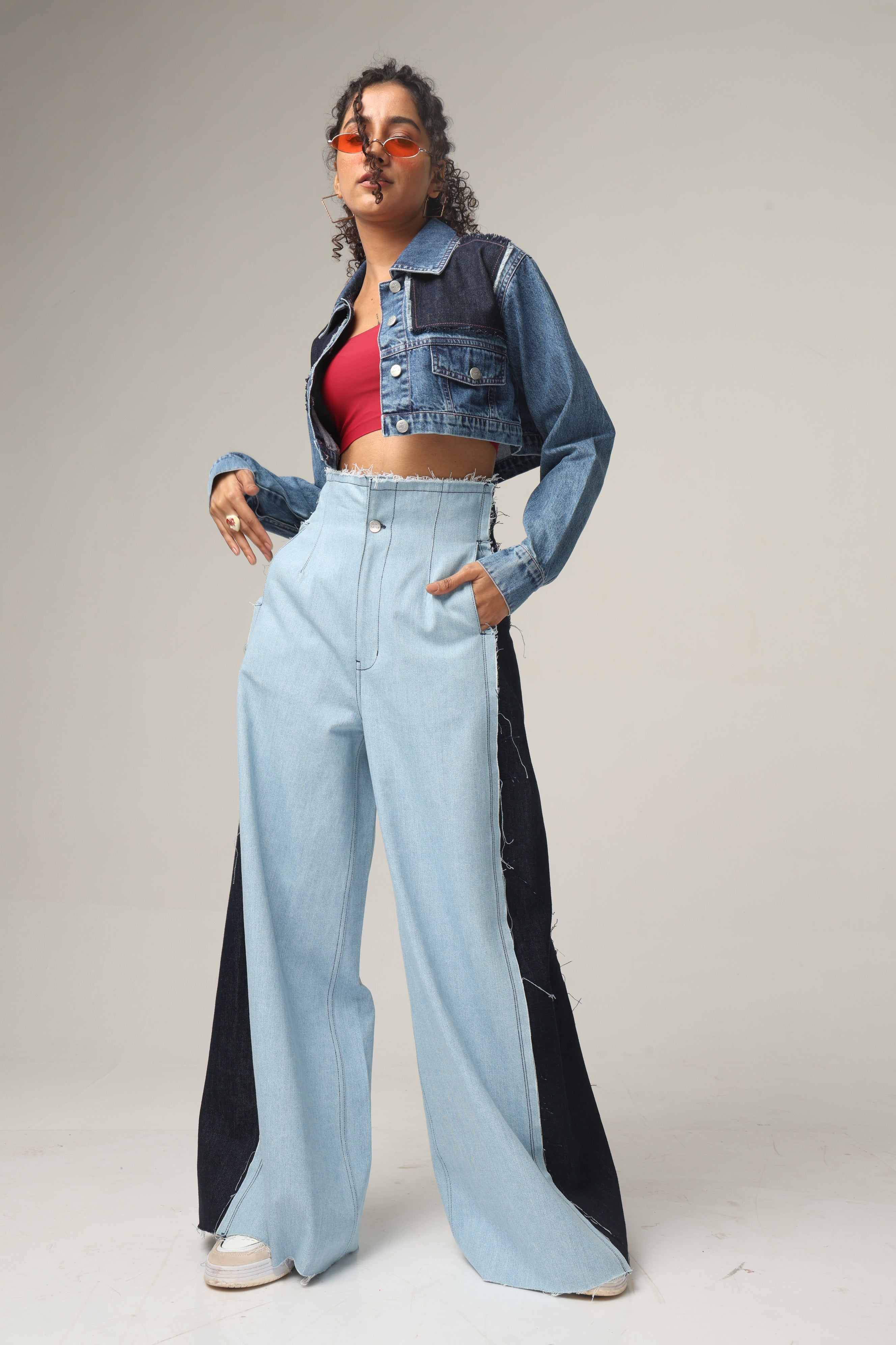 Urban Flare Wide Jeans